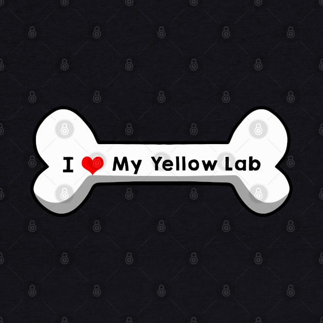 I love My Yellow Lab by mindofstate